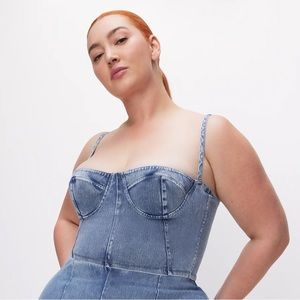 Good American soft sculpt bustier